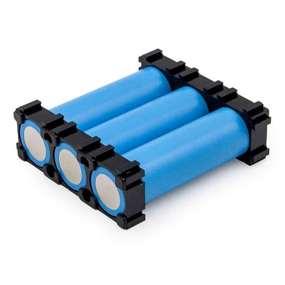 Soporte baterías 18650 1x3 - 10 uds