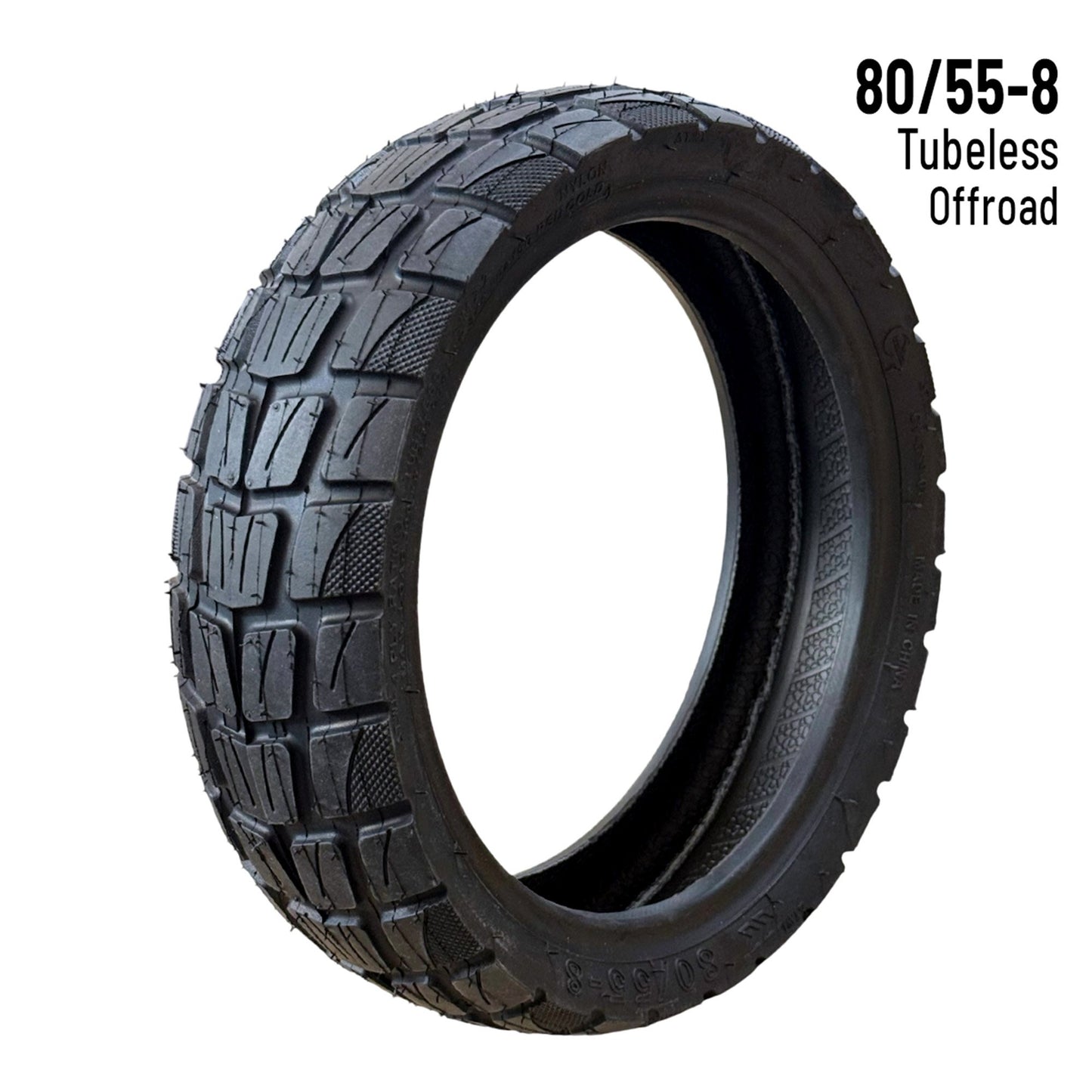 Rueda cubierta 80/55-8 Tubeless Offroad - Navee XT5