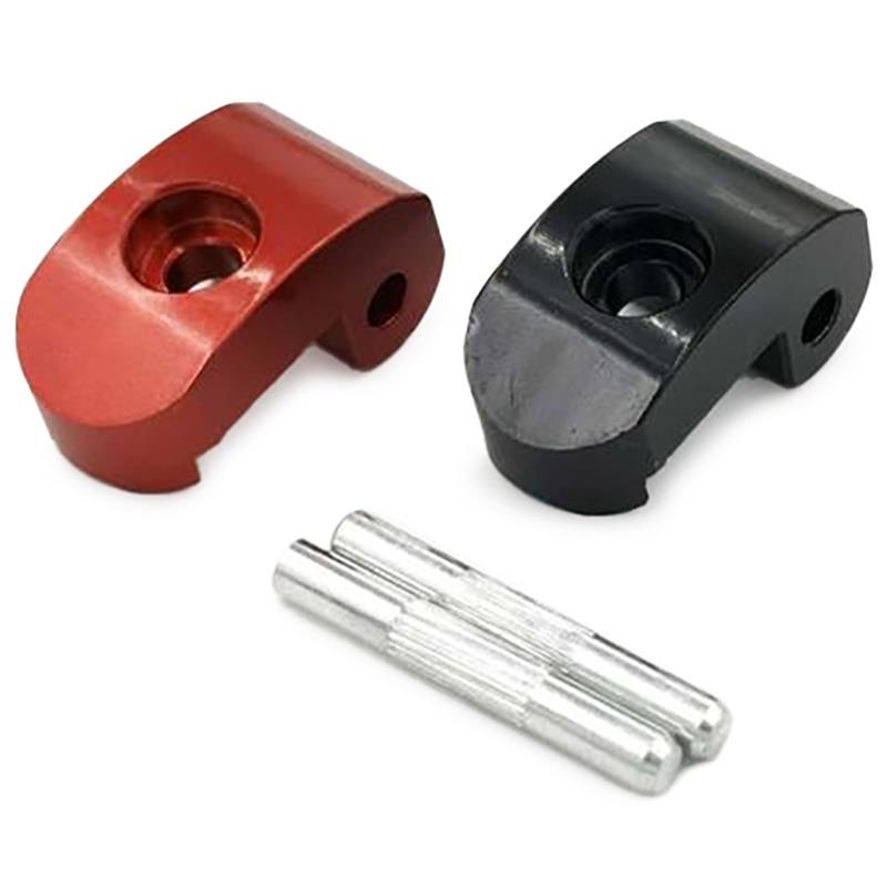 Uña de acero inox negra con pasador 5mm para Xiaomi