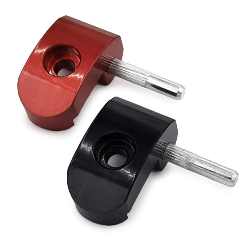 Uña de acero inox negra con pasador 5mm para Xiaomi
