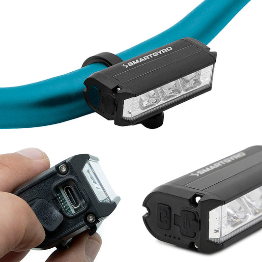 SMG Luz LED delantero recargable USB-C PRO HD