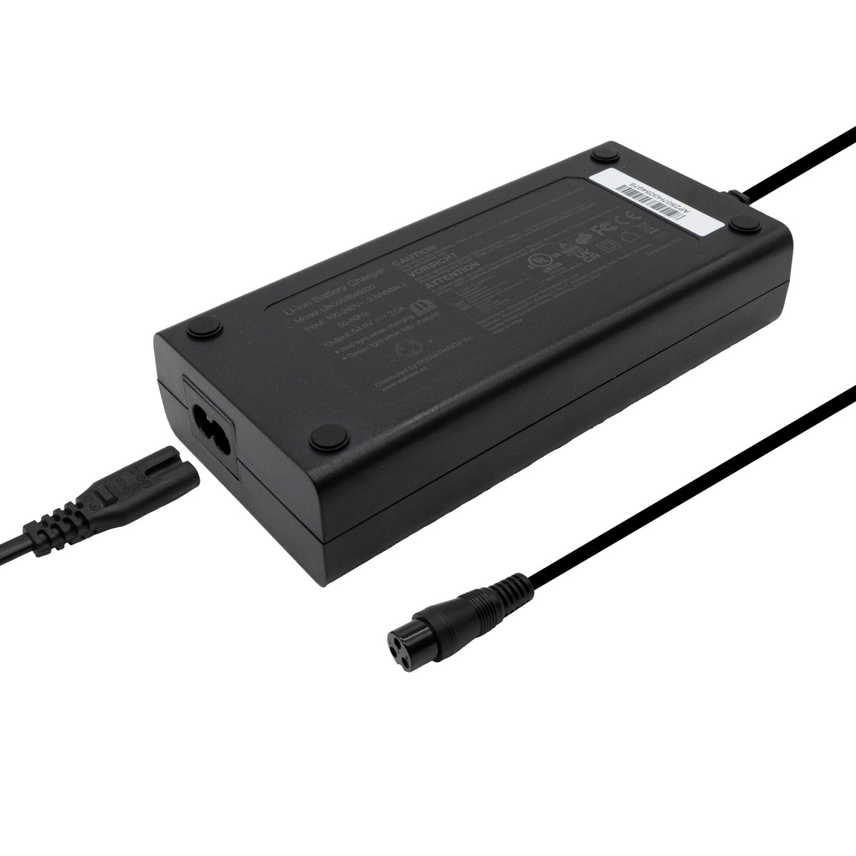 Cargador premium 48v (salida 54,6v) 2A conector Gx16 [Ewheel]