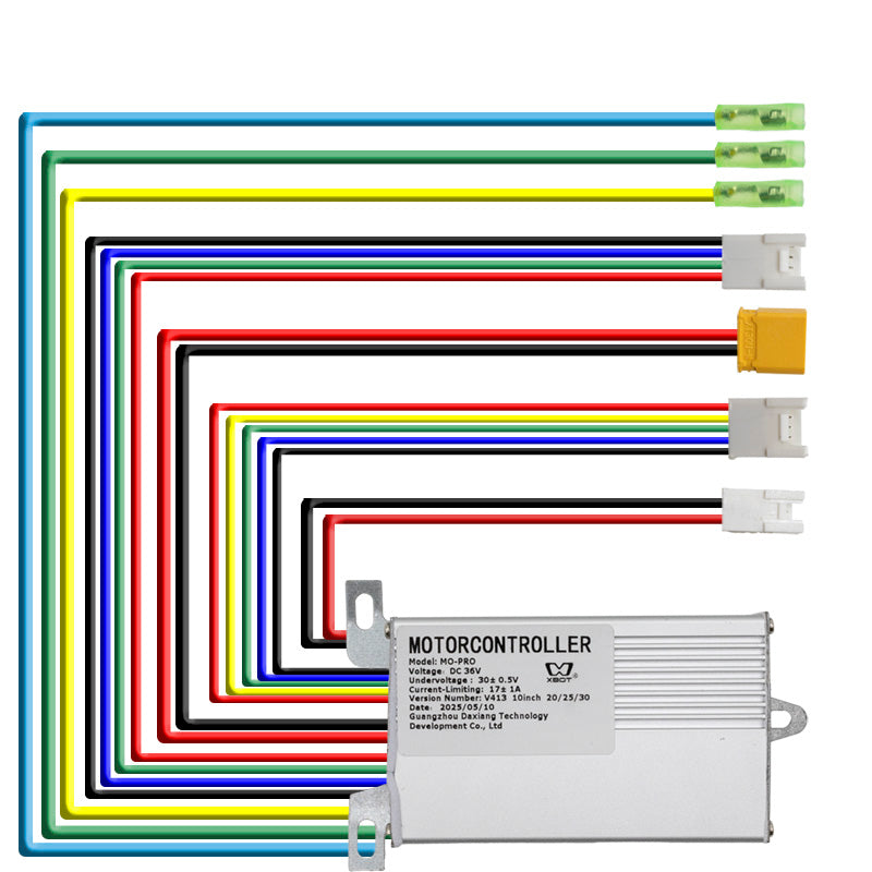 Kit electrónica 36V 17A 350W con display central [Xbot]