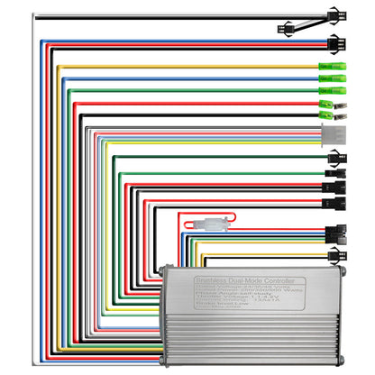 Kit electrónica S886 24/36/48V 13A  250/350/500W