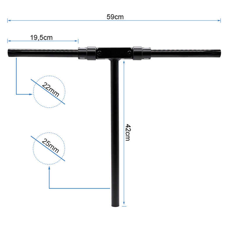 Manillar 42/59 cm plegable para Smartgyro