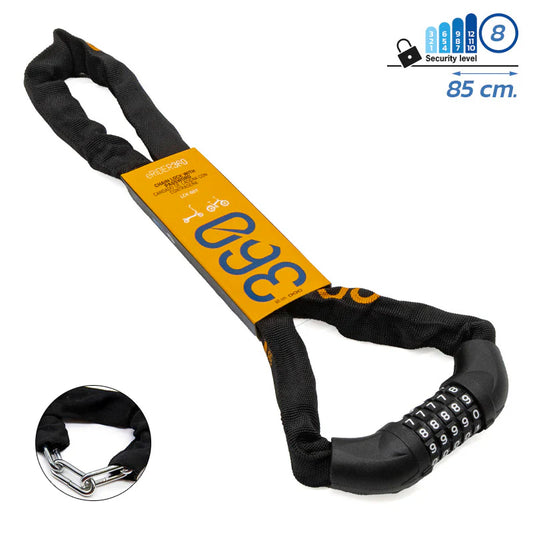 Candado de cadena con contraseña [Ewheel] - 85cm