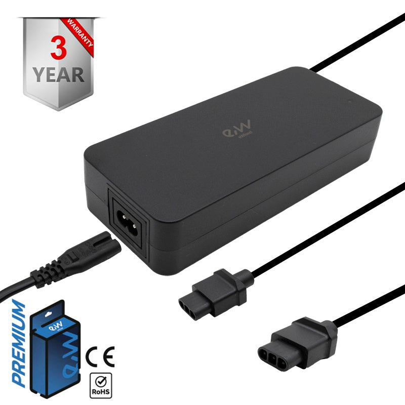 Cargador premium 48V (salida 53,2v) 2A para NIU -conector  SJT-125E