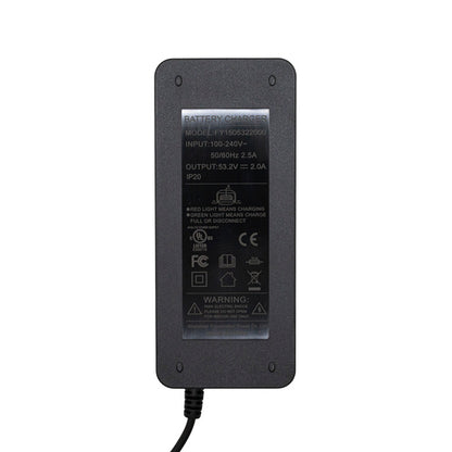 Cargador premium 48V (salida 53,2v) 2A para NIU -conector  SJT-125E