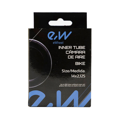 Cámara de aire 14X2,125 VC 65ºx65º Ewheel