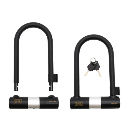 Candado en U de llave EWLK021 negro