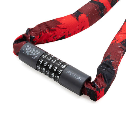 Candado de contraseña EWLK022 funda tela roja