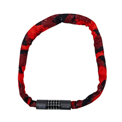 Candado de contraseña EWLK022 funda tela roja
