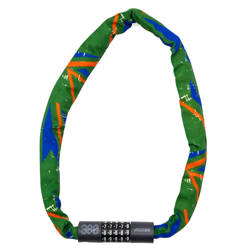 Candado de contraseña EWLK022 funda tela multicolor