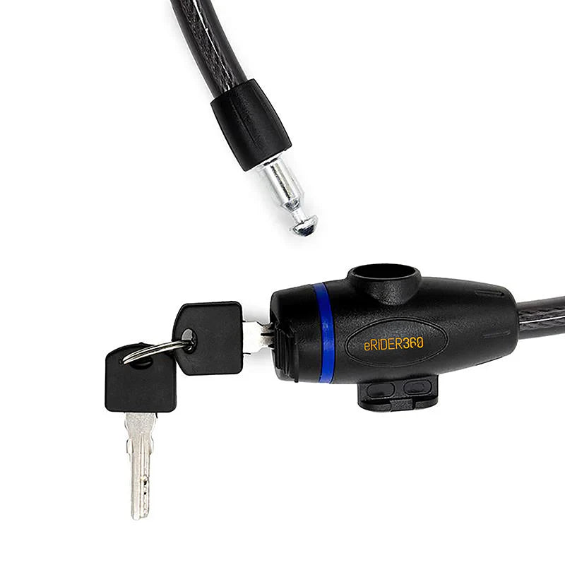 Candado de llave EWLK026 negro