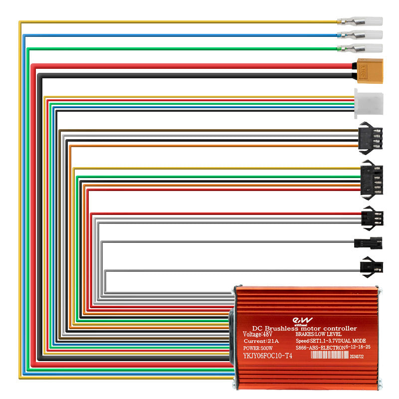 48V 21A 500W 6-12-18-25km/h (CON cable de limitación) Smartgyro Speedway/Rockway homologado