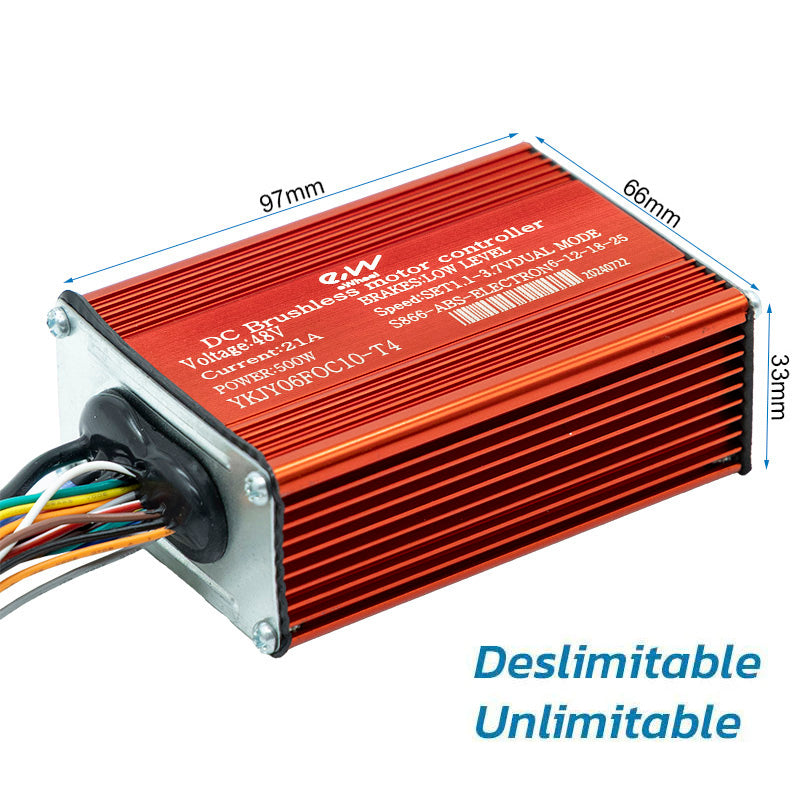 48V 21A 500W 6-12-18-25km/h (CON cable de limitación) Smartgyro Speedway/Rockway homologado