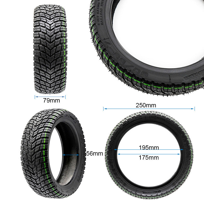 Neumático tubeless 80/55-7 [CST]