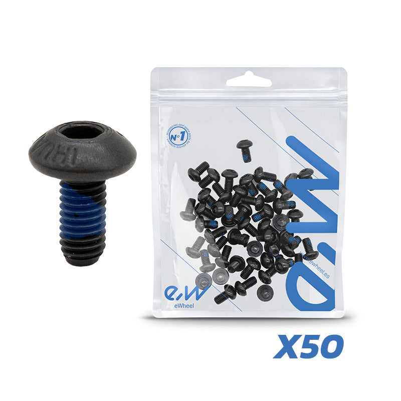 Tornillo disco de freno negro - 50pcs