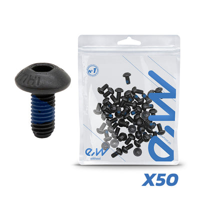Tornillo disco de freno negro - 50pcs