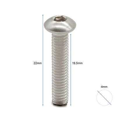 Tornillo guardabarros Mi4 lite - 30pcs