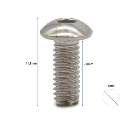 Tornillo guardabarros Mi4 pro - 30pcs