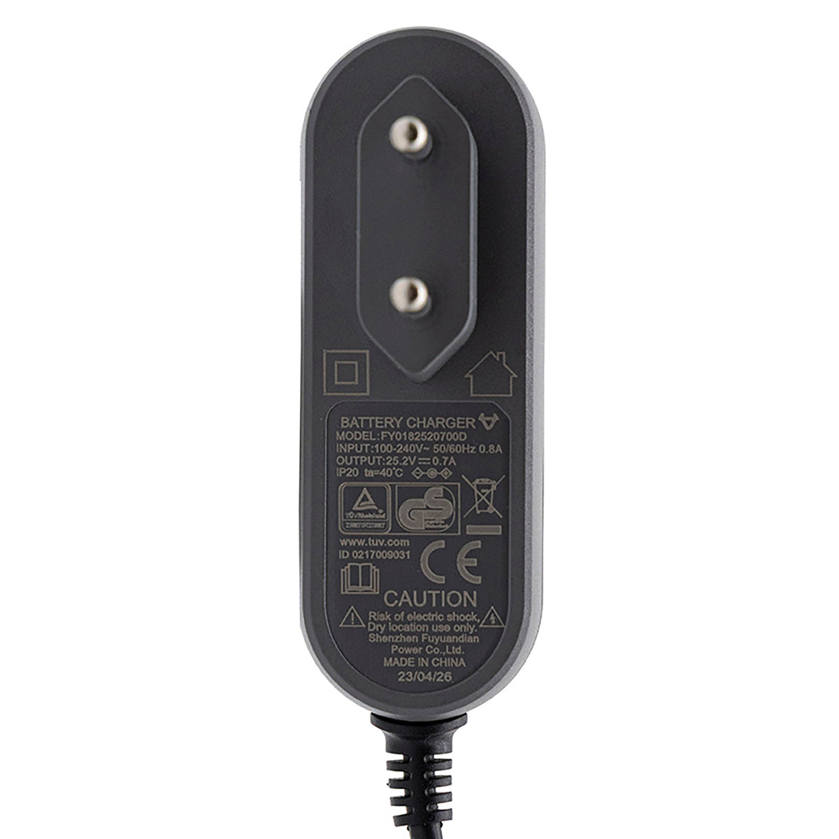 Cargador 6S (salida 25,2V) Niu KQi Youth EU