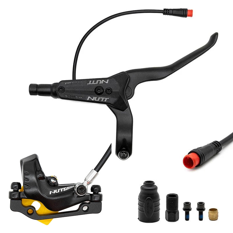 Kit de freno hidráulico negro Y5 Delantero L trasero R [NUTT]