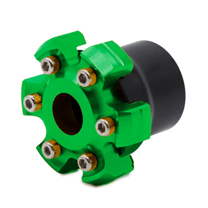 Protector decorativo anticaídas para eje motor o llanta EWTB-006 verde