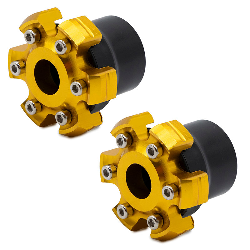 Protector decorativo anticaídas para eje motor o llanta EWTB-006 dorado