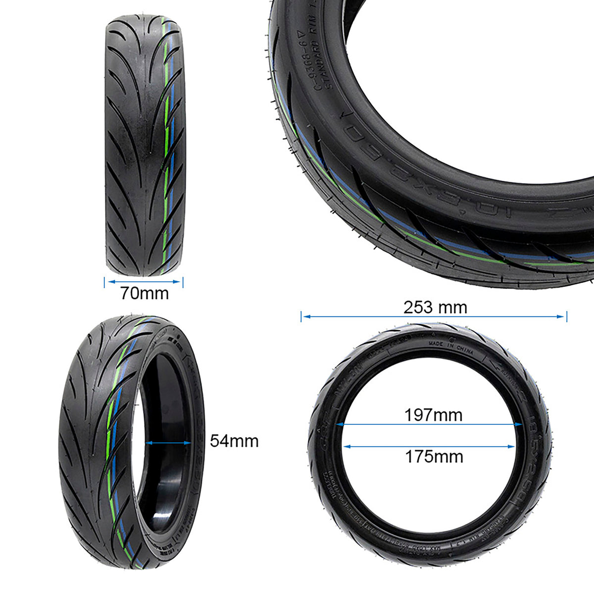 Neumático 10,5x2,5 NIU KQi300X