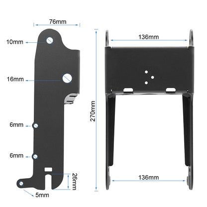Horquilla trasera Kukirin G2 (Sin logo)