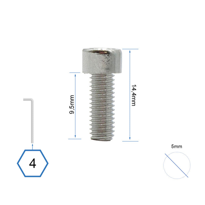 TORNILLO GUARDABARRO DUALTRON 30 UNDS