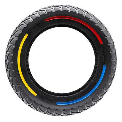 Rueda maciza 10x2,5-7 [Cityneye] - tricolor