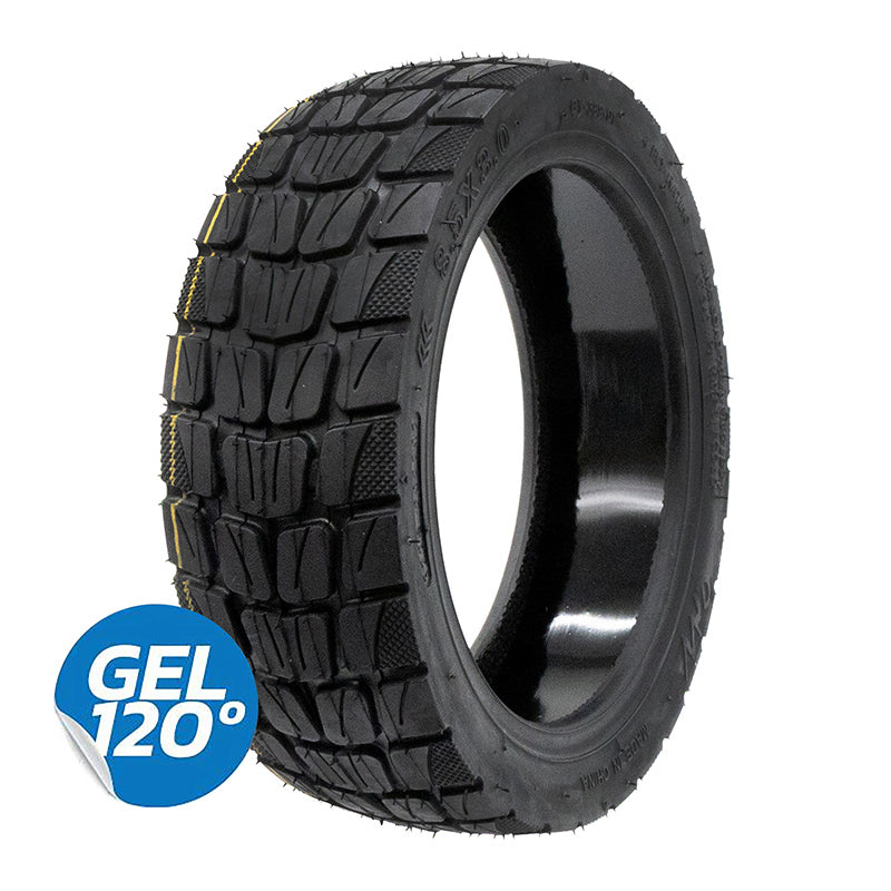 Neumático 8,5x3 tubeless offroad - con GEL EWHEEL RHINOTRACK
