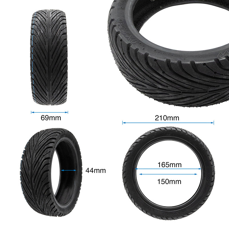 Neumático tubeless cityroad 9x2,5-6 EWHEEL PANTHERURBAN