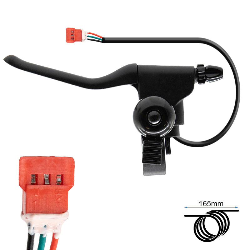 Maneta de freno izquierda con timbre Smartgyro Z-one/Zwheel E9T/Urbanglide 350CT