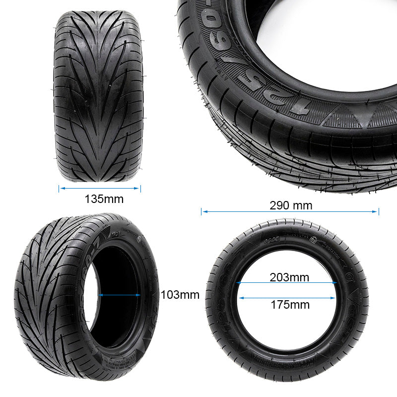 Neumático Tubeless 125/60-7 [CST]
