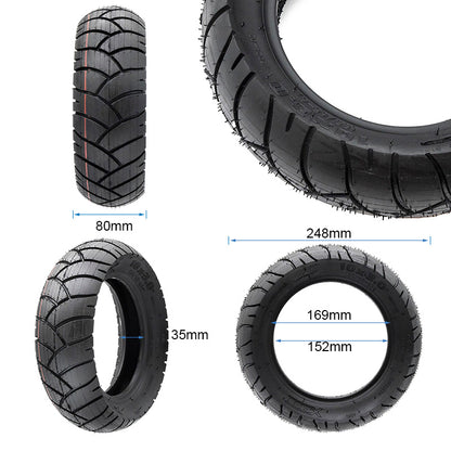 Neumático tubeless 10x3(80/65-6) [Xuancheng]