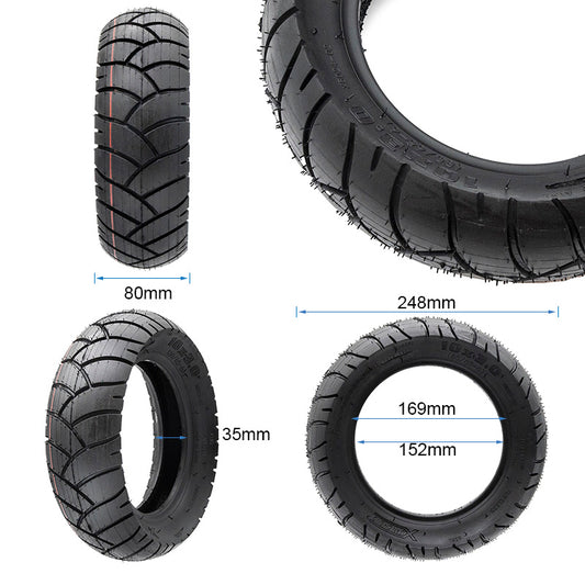 Neumático tubeless 10x3(80/65-6) [Xuancheng]