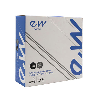 Cable de freno 3m acero inoxidable - 100 PCS