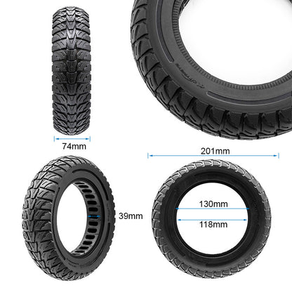 Rueda maciza 8,5x3-5,5 [Cityneye] - negro