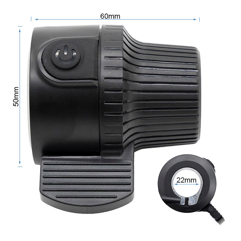 Acelerador con botonera de encendido Kukirin G2/G3/G4 (Sin logo)