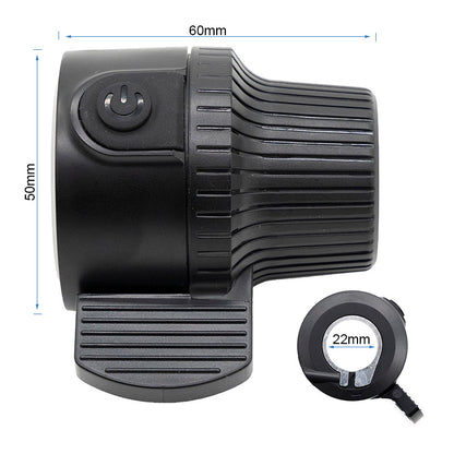 Acelerador con botonera de encendido Kukirin G2/G3/G4 (Sin logo)