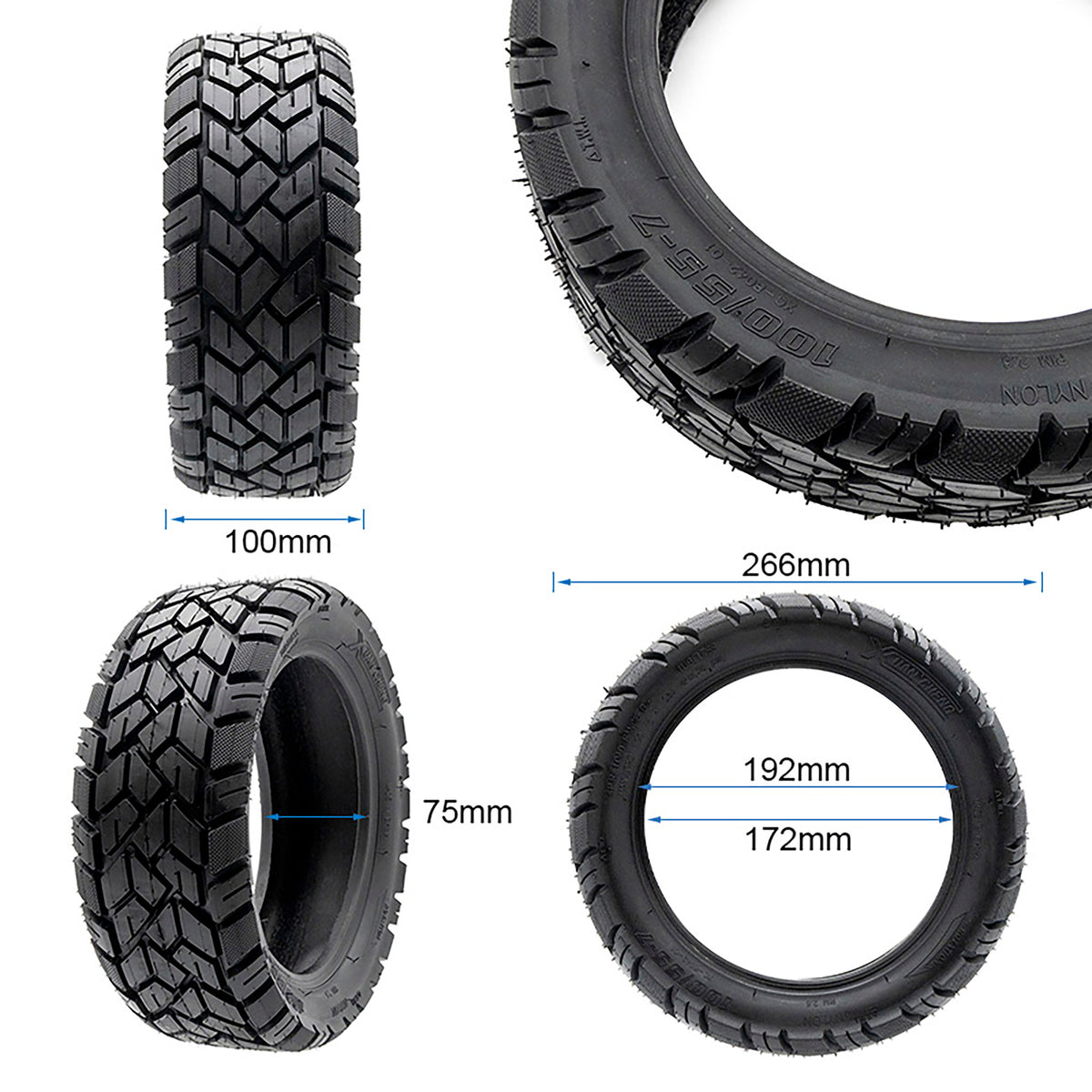Neumático tubeless Offroad 100/55-7 [Xuancheng]