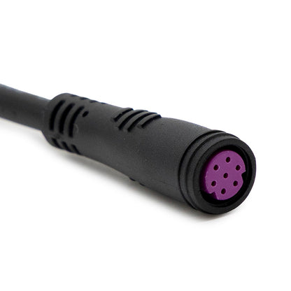 Conector waterproof 8mm 7 pin - 5F