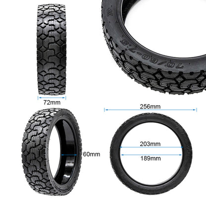Neumático tubeless 70/60-7,5 EWHEEL RHINOTRACK Con gel antipinchazos