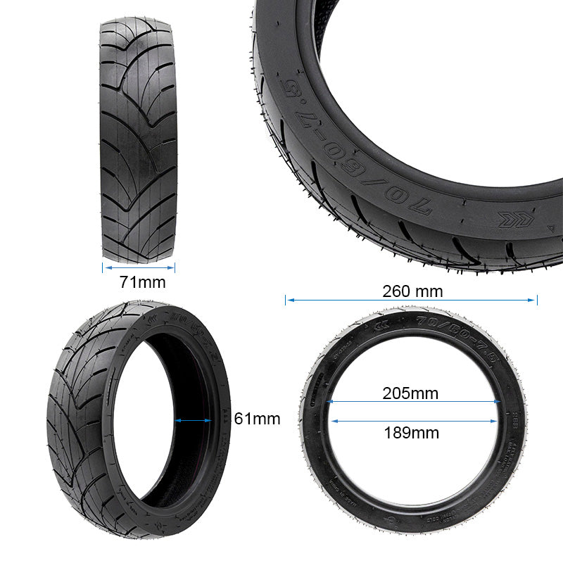 Neumático tubeless 70/60-7,5 EWHEEL PANTHERURBAN