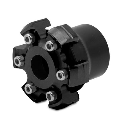 Protector decorativo anticaídas para eje motor o llanta EWTB-006 negro