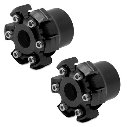 Protector decorativo anticaídas para eje motor o llanta EWTB-006 negro