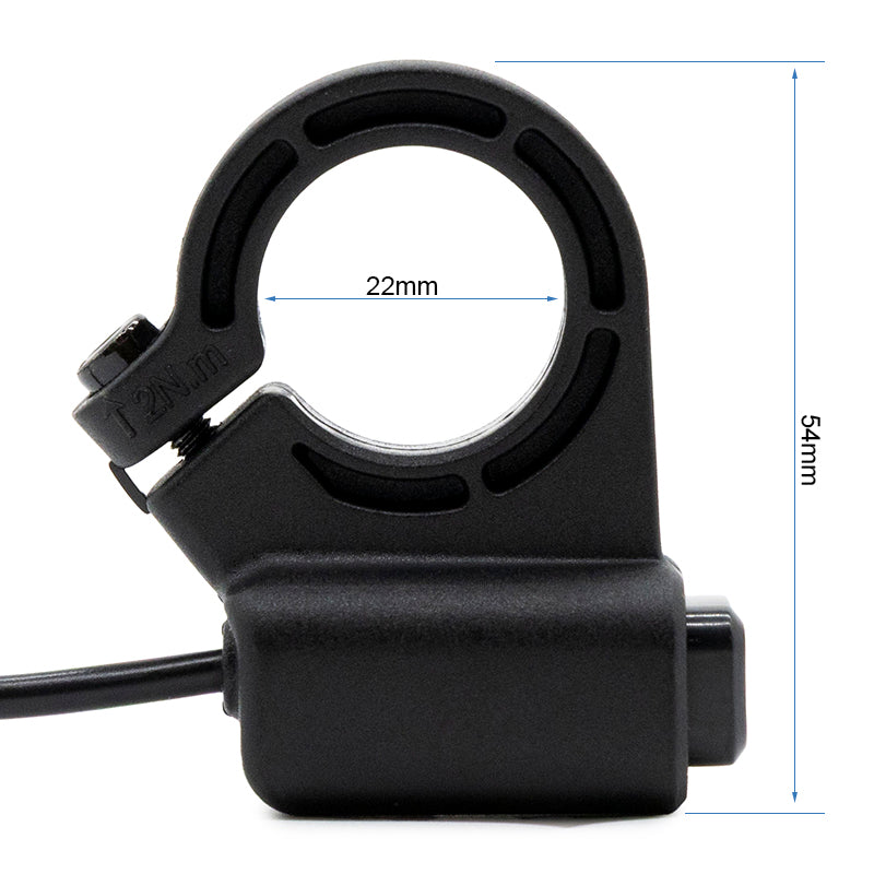Botonera single dual - 1,5m - conector SM